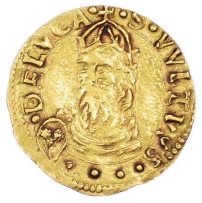 Italy, Lucca, Republic (1369-1799), gold Scudo d’Oro del Sole, 1552