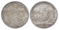 Italy, Papal States, Clement X (1670-1676), silver Piastra, 1672