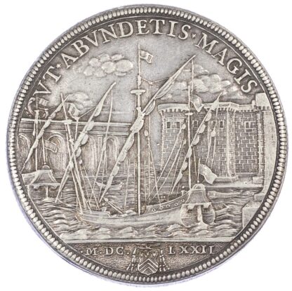 Italy, Papal States, Clement X (1670-1676), silver Piastra, 1672