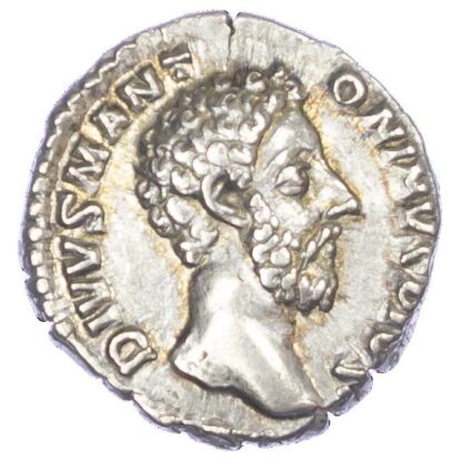 Divus Marcus Aurelius, Silver Denarius