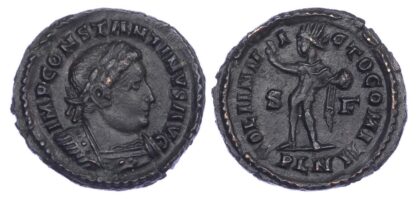 Constantine, London Mint Follis