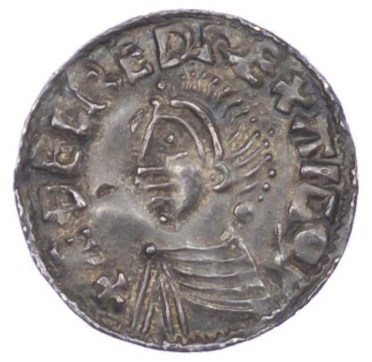 Aethelred II (978-1016), Penny, Long cross type (c.997-1003), Lincoln mint