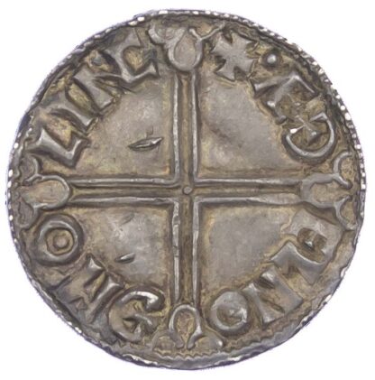 Aethelred II (978-1016), Penny, Long cross type (c.997-1003), Lincoln mint