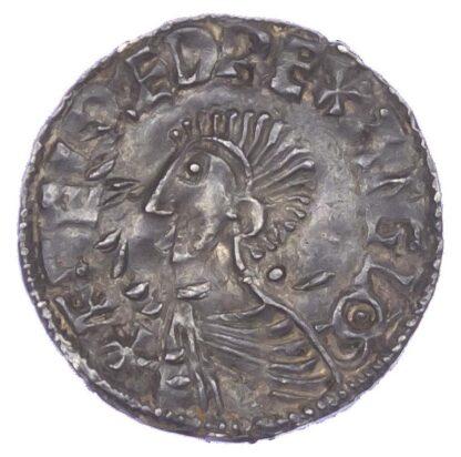 Aethelred II (978-1016), Penny, Long cross type (c.997-1003), Lincoln mint