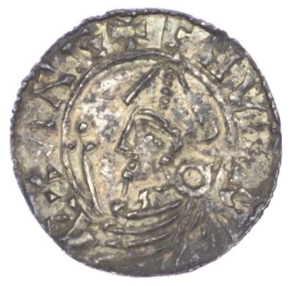 Canute (1016-35), Penny, Helmet type (c.1024-1030), Thetford