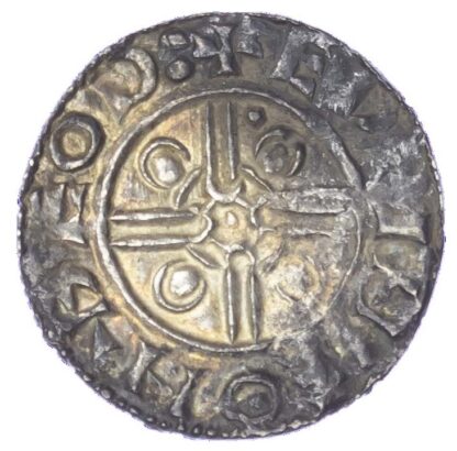 Canute (1016-35), Penny, Helmet type (c.1024-1030), Thetford