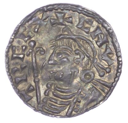 Canute (1016-35), Penny, Short cross type (c.1029-35/36), Lincoln Mint, Oslac