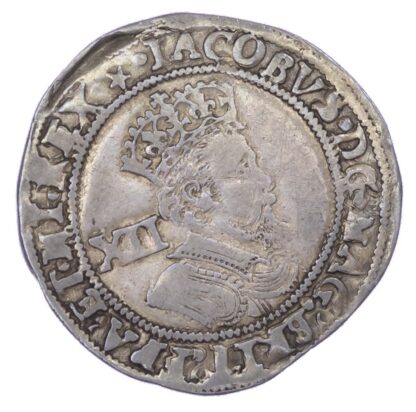 James I (1603-25), Shilling, second coinage, mm mullet