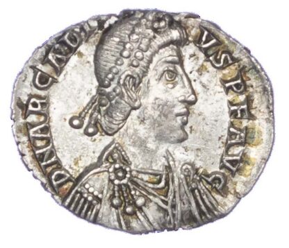 Arcadius, Silver Siliqua