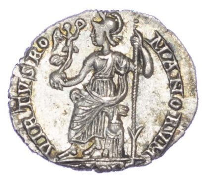 Arcadius, Silver Siliqua