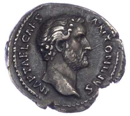 Antoninus Pius as Caesar, Silver Denarius