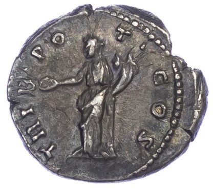 Antoninus Pius as Caesar, Silver Denarius