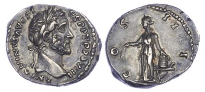 Antoninus Pius, Silver Denarius