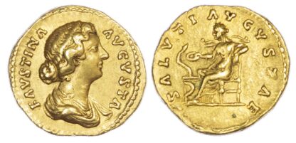 Faustina Junior, Wife of Marcus Aurelius, Gold Aureus