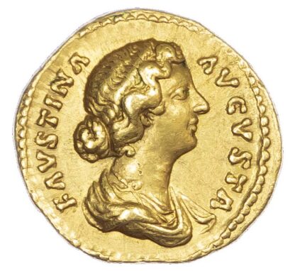 Faustina Junior, Wife of Marcus Aurelius, Gold Aureus