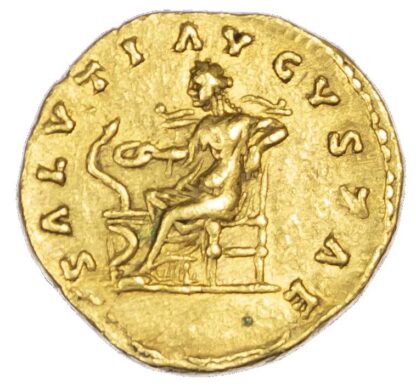 Faustina Junior, Wife of Marcus Aurelius, Gold Aureus