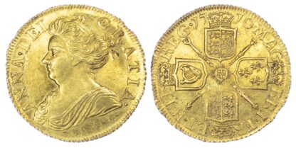 Anne (1702-1714), Half-Guinea, 1710