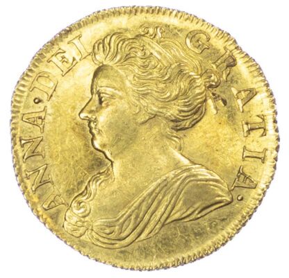 Anne (1702-1714), Half-Guinea, 1710