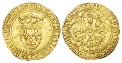 Belgium, Charles VI (1380-1422), gold Ecu d'Or à la Couronne