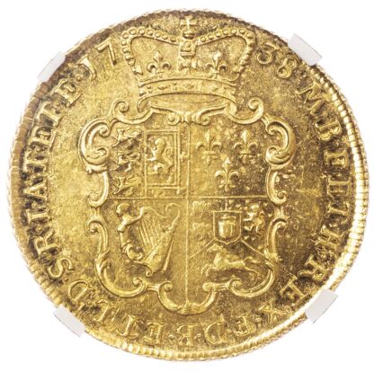 George II (1727-60), Two Guineas, 1738