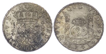 Mexico (colonial), Philip V (1700-1746), silver 8 Reales, 1741