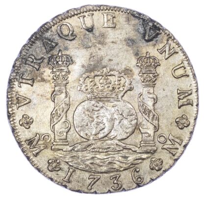 Mexico (colonial), Philip V (1700-1746), silver 8 Reales, 1736