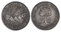 Guatemala, Central American Republic, silver 8 Reales, 1840