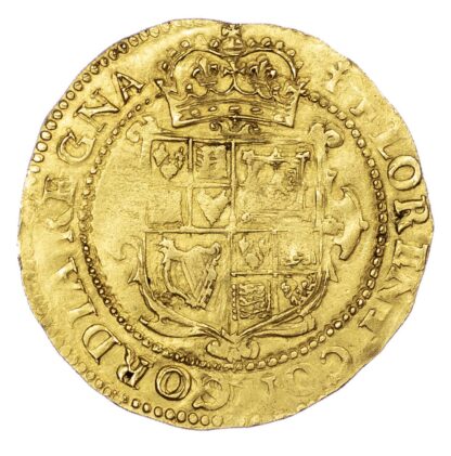 Charles I (1625-49), Unite, Tower mint, group A, mm cross cavalry