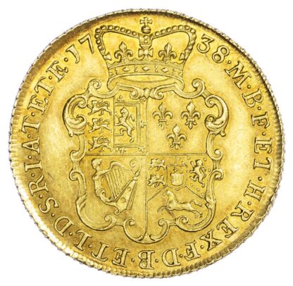 George II (1727-60), Two Guineas, 1738