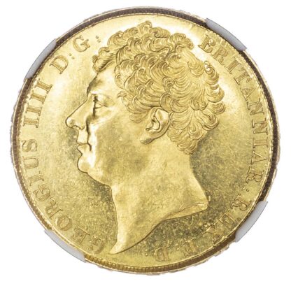 George IV (1820-30), Two Pounds, 1823. NGC MS63