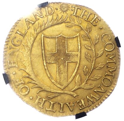 Commonwealth (1649-60), 1656 Unite of 20 Shillings, MS 64 [R5]