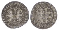 Italy, Genova, Simon Boccanegra, Doge, first tenure (1339-1344), silver Grosso