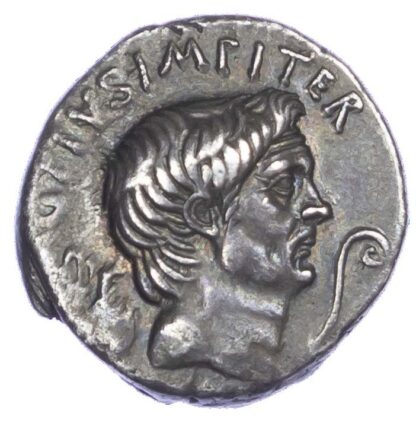 Sextus Pompey, Silver Denarius
