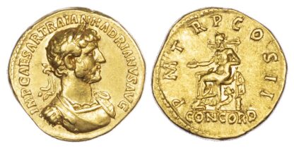 Hadrian, Gold Aureus