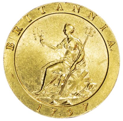 George III (1760-1820), Proof Penny, 1797. Struck in Gold, Highest Rarity