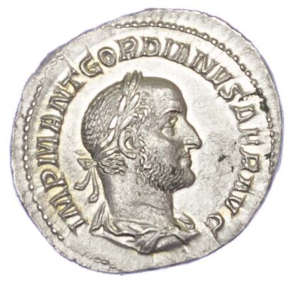 Gordian II Africanus, Silver Denarius