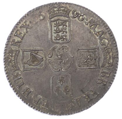 William III (1694-1702), Crown, 1696, Octavo, Third Bust