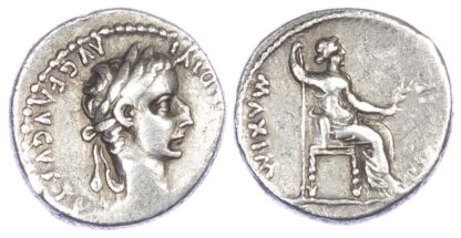 Tiberius, Silver Denarius