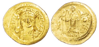Justinian I, Gold Solidus