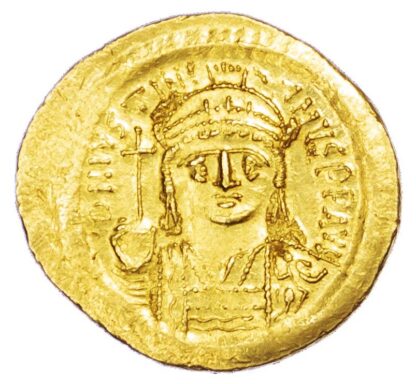 Justinian I, Gold Solidus