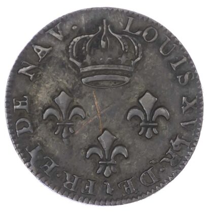 France, Guyana, Louis XVI (1774-1793), copper Piéfort of 2 Sous de Cayenne