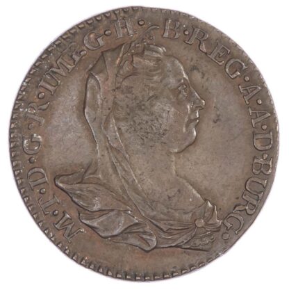 Austrian Netherlands, Maria Theresia (1740-1780), copper Double Liard, 1777