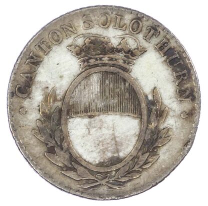 Switzerland, Solothurn, silver 5 Batzen, 1811