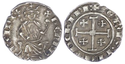 Crusader States, Lusignan Kingdom of Cyprus, Henry II (1310-24), silver Gros,