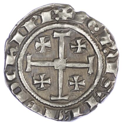 Crusader States, Lusignan Kingdom of Cyprus, Henry II (1310-24), silver Gros,