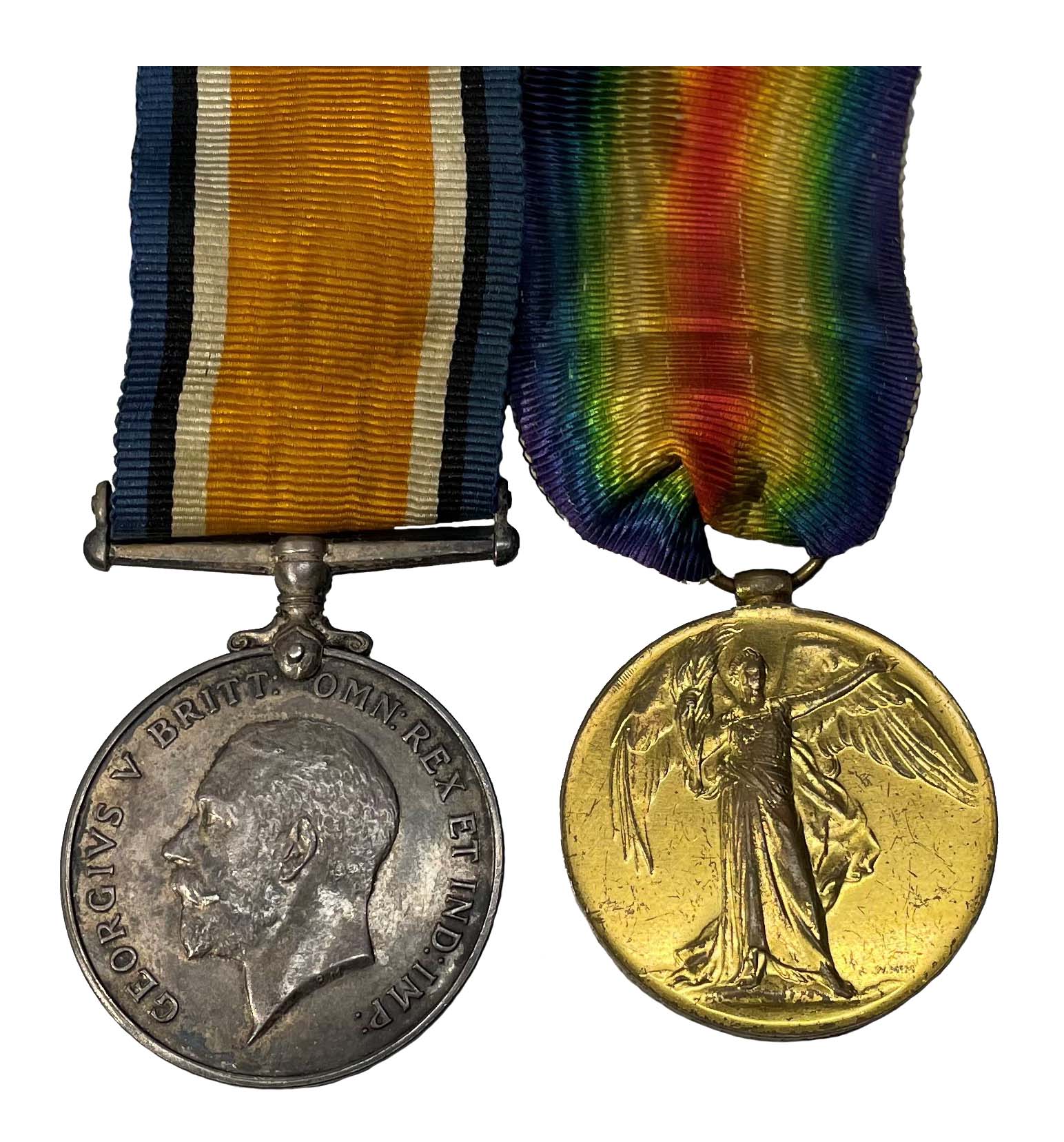 Great War Pair awarded to Private George Harwood