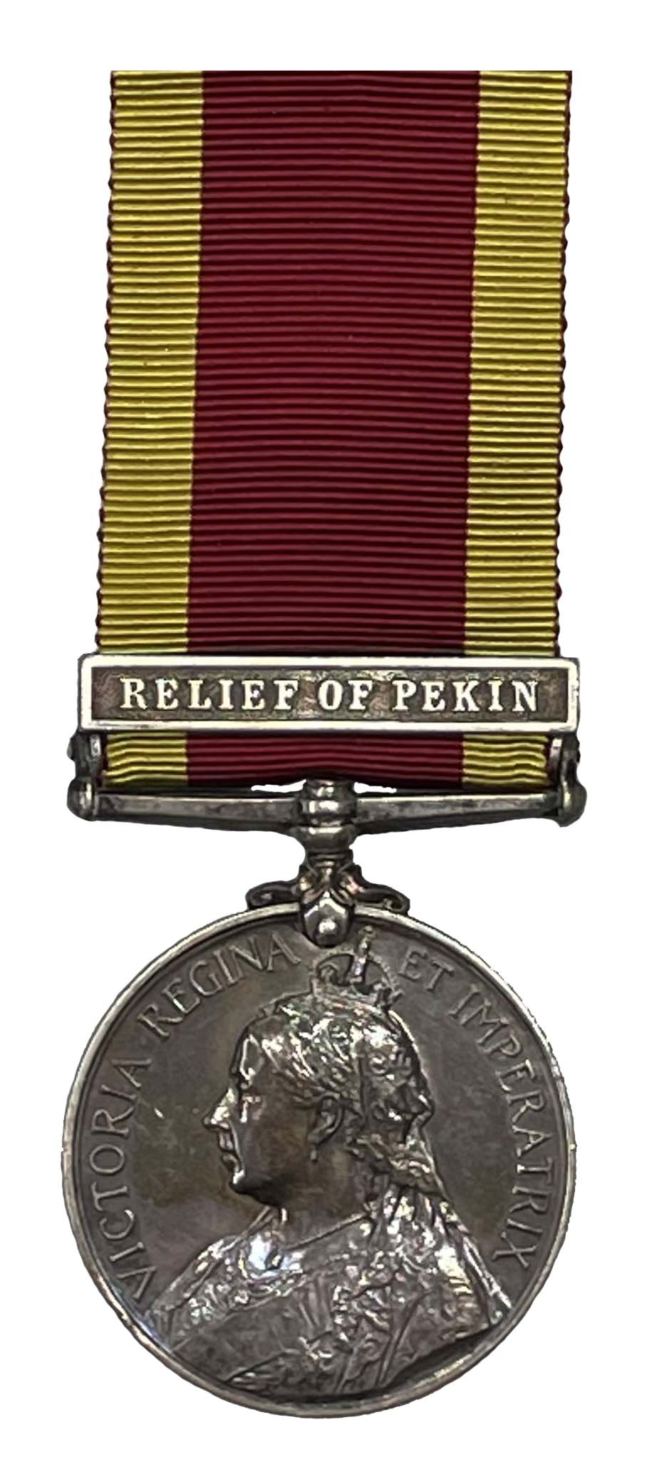 China War Medal 1900, one clasp, Relief of Pekin, to Gunner John Bubb