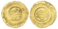 Zirid of Qayrawan, al-Mu'izz b. Badis (AH406-454 / 1016-1062 AD), gold Dinar, AH442