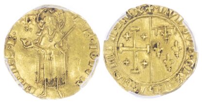 France, Provence, Louis III (1384-1417), gold Fiorino (called Provençal)