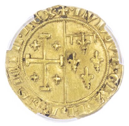 France, Provence, Louis III (1384-1417), gold Fiorino (called Provençal)